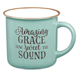 Amazing Grace How Sweet The Sound Camp Style Ceramic Mug
