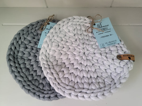 Crochet Trivet- Multiple Colors Available