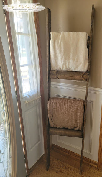 Handmade Blanket Ladder- Multiple Options Available