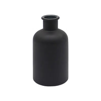 Black Glass Bottle- Multiple Sizes Available