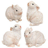 White Resin Bunny (Assorted Styles)