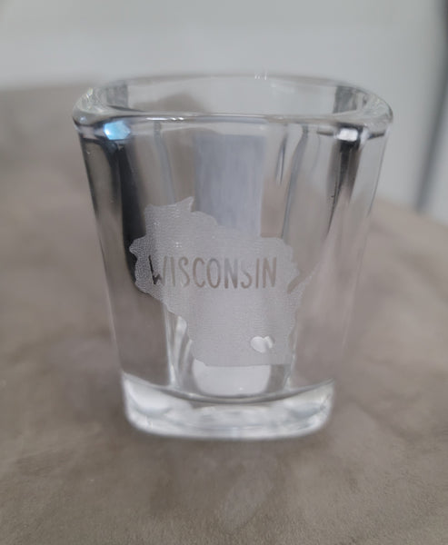 Wisconsin Shot Glass