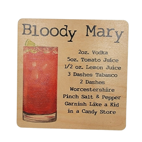Bloody Mary Handmade Coaster