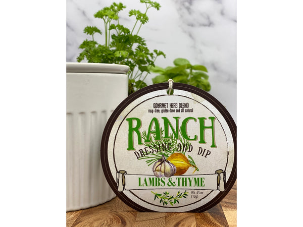 Ranch Dressing And Dip Gourmet Herb Blend - MSG-Free, Gluten-Free, and All Natural