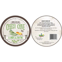 Cheesy Chive Dip Gourmet Herb Blend - MSG-Free, Gluten-Free, and All Natural