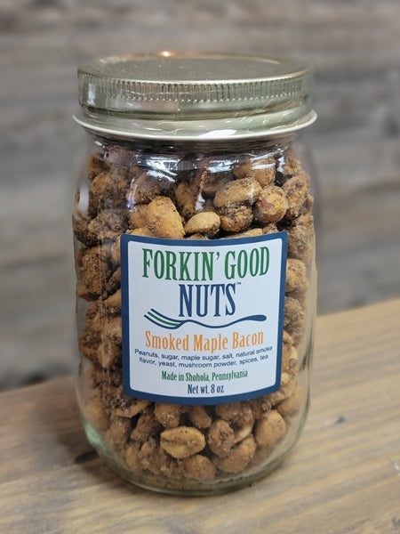 Smoked Maple Bacon Nuts