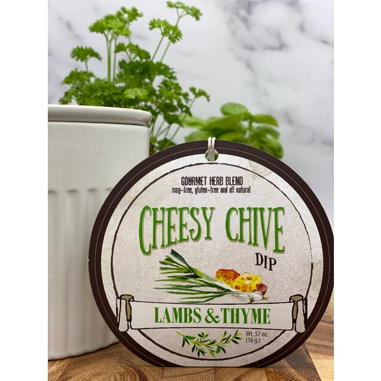 Cheesy Chive Dip Gourmet Herb Blend - MSG-Free, Gluten-Free, and All Natural