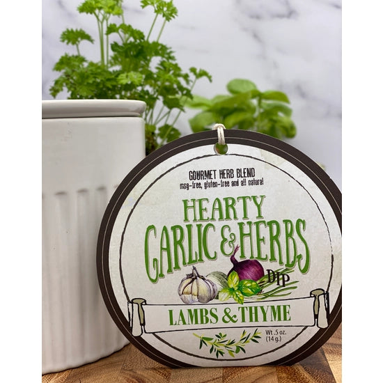 Hearty Garlic & Herb Dip Gourmet Herb Blend - MSG-Free, Gluten-Free, and All Natural