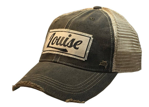 Louise Distressed Trucker Hat