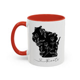 Wisconsin Roots Two Toned Coffee Mug- Multiple Colors Available  ***CUSTOMIZABLE***