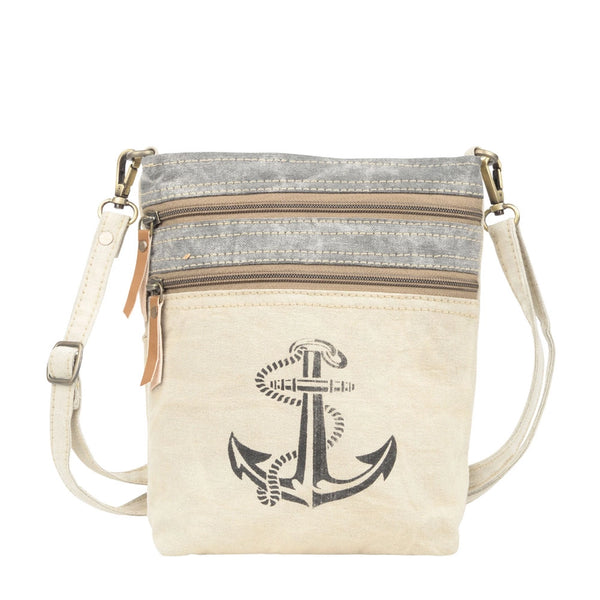Anchor Canvas Shoulder/Crossbody Bag