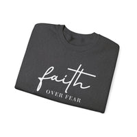 Faith over Fear Isiah 41:10 Religious Crewneck Sweatshirt- Multiple Colors Available