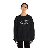 Faith over Fear Isiah 41:10 Religious Crewneck Sweatshirt- Multiple Colors Available