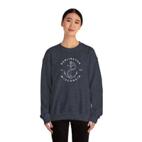 Burlington Wisconsin With Anchor Crewneck Unisex Sweatshirt