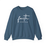 Faith over Fear Isiah 41:10 Religious Crewneck Sweatshirt- Multiple Colors Available