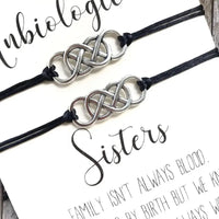 Unbiological Sisters Set of Two Bracelets