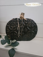 Handmade Faux Tin Pumpkin (Multiple Colors Available)