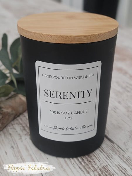 Serenity Soy Wax Candle-Multiple Sizes Available