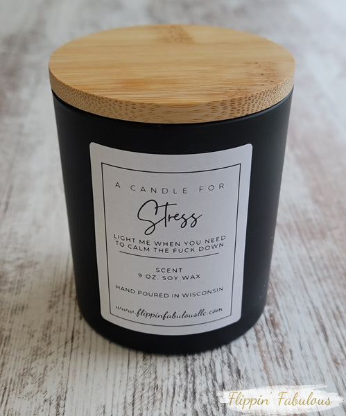 A Candle For Stress Soy Wax Candle