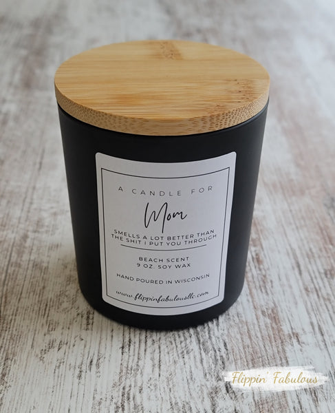 A Candle For Mom Soy Wax Candle-Multiple Sizes Available