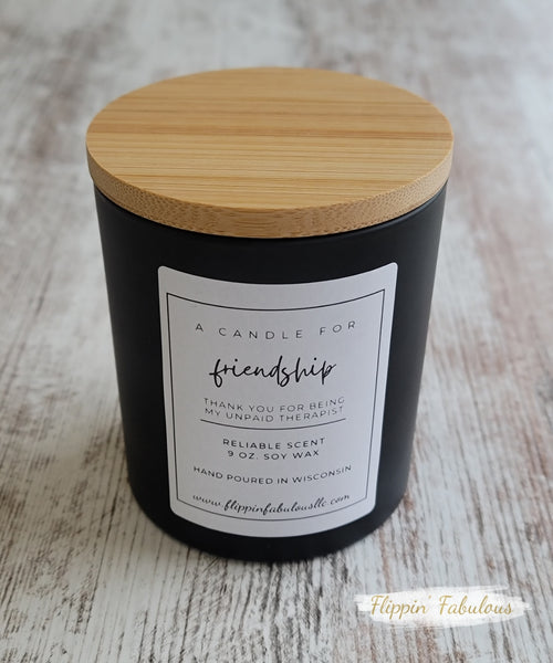 A Candle For Friendship Soy Wax Candle