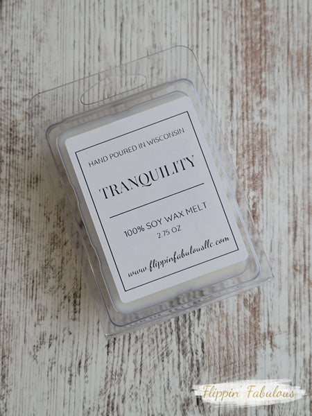 Tranquility Soy Wax Candle- Multiple Sizes Available