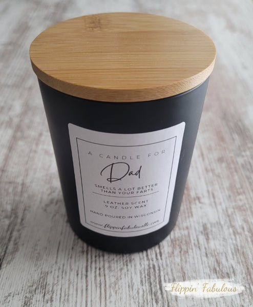 A Candle For Dad Soy Wax Candle