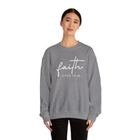 Faith over Fear Isiah 41:10 Religious Crewneck Sweatshirt- Multiple Colors Available