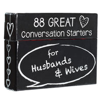 88 Great Conversation Starters For Husbands And Wives