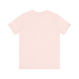 Merry Womens Baby Pink T-Shirt With Leopard Print Accents