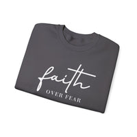 Faith over Fear Isiah 41:10 Religious Crewneck Sweatshirt- Multiple Colors Available