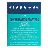 101 Great Conversation Starters For Families