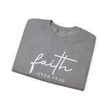 Faith over Fear Isiah 41:10 Religious Crewneck Sweatshirt- Multiple Colors Available