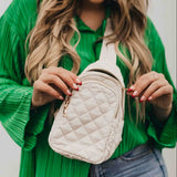 Quilted Puffer Bum Bag- Multiple Colors Available