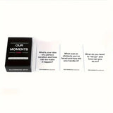 Our Moments Card Game- Conversation Starters For Great Relationships