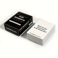 Our Moments Card Game- Conversation Starters For Great Relationships