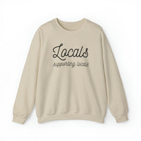 Locals Supporting Locals Unisex Heavy Blend™ Crewneck Sweatshirt