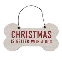 Christmas Is Better With A Dog Ornament