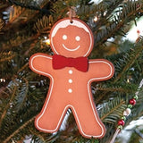 Wooden Gingerbread Ornament