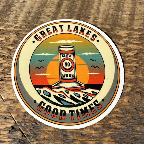 Great Lakes Good Times Sticker