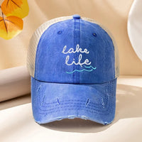 Lake Life Embroidered Hat- Multiple Colors Available