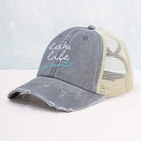 Lake Life Embroidered Hat- Multiple Colors Available