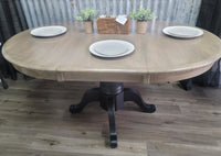 Refinished Table With Removable Leaf