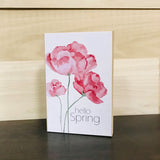 Hello Spring Handmade Block Sign