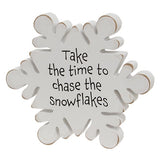 Time To Chase The Snowflakes Chunky Sitter