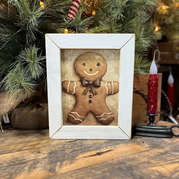 The Gingerbread Man Framed Print