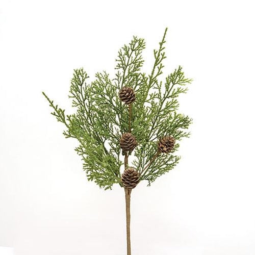 14" Western Cedar & Pinecone Pick