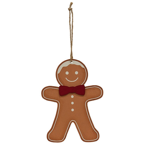 Wooden Gingerbread Ornament