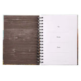 Be Strong And Courageous Joshua 1:9 Hardcover Wirebound Spiral Journal