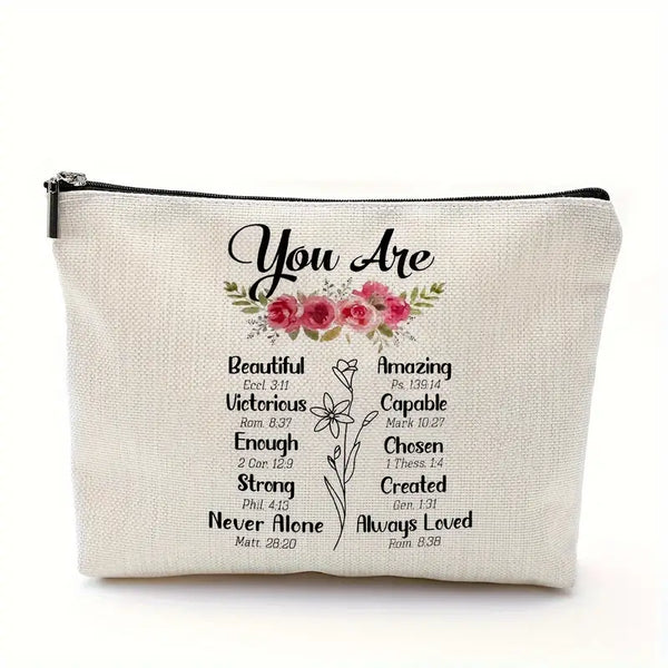 You Are... Inspirational With Bible Verses Multi-Purpose Carry-All Storage Bag